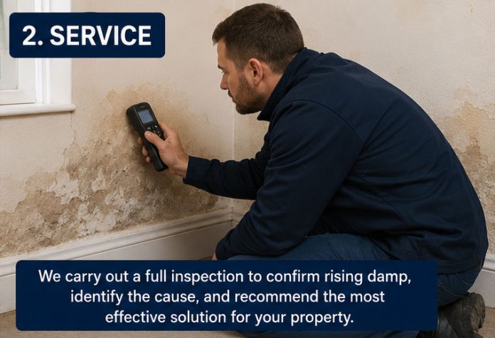 Rising damp treatment in Billericay