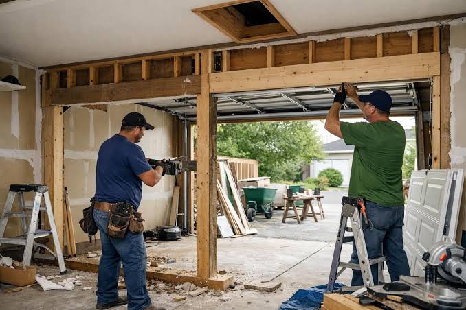 Garage door repairs in Castle Hill