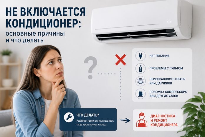 кондиционер не включается